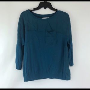 SALE 3/$10 ✨ teal office shirt with front pocket